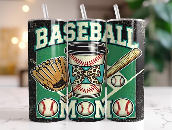 Baseball Mom 20 Oz Tumbler Wrap PNG: A Designer's Honest Take
