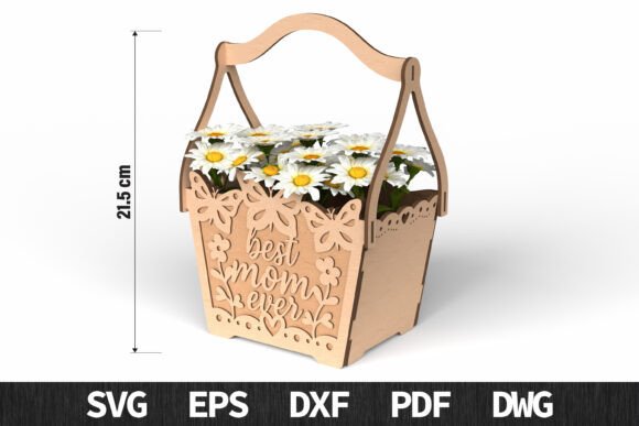 Best Mom Ever Butterfly Basket SVG Review