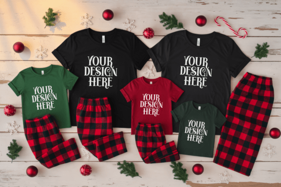 Christmas Family Group Mockup Review