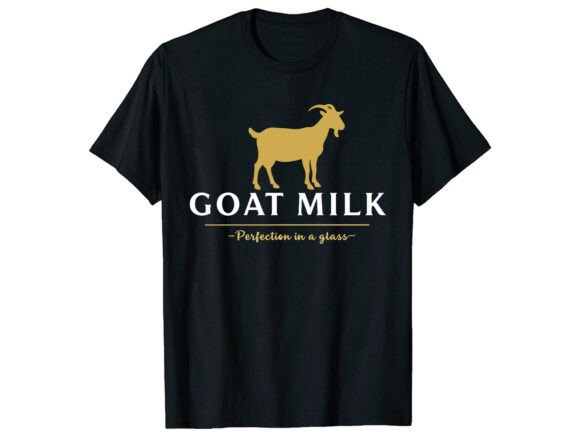 Goat Milk T-Shirt Design