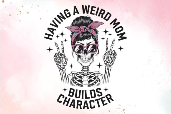 HAVING a WEIRD MOM BUILDS CHARACTER PNG