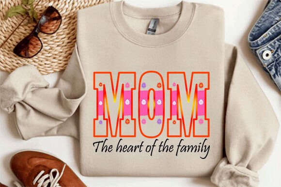 Mother’s Day PNG: Mom the Heart of the