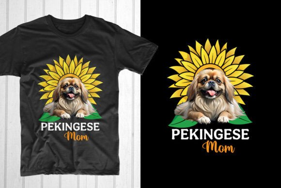 Pekingese Mom Sunflower: A Real Embroidery Review