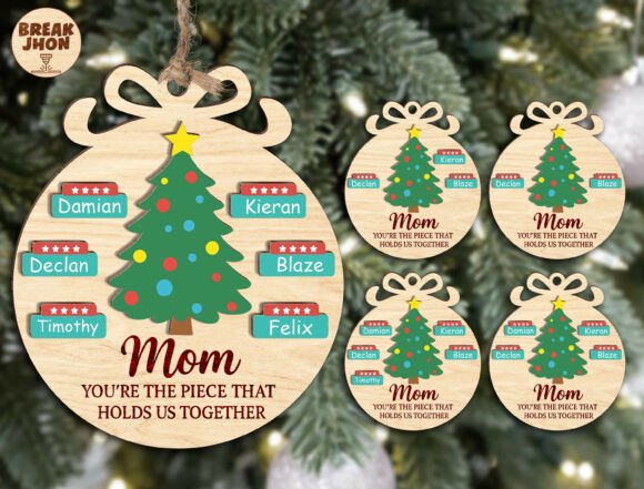 Personalized Mom Christmas Ornament SVG: Real Embroidery Review